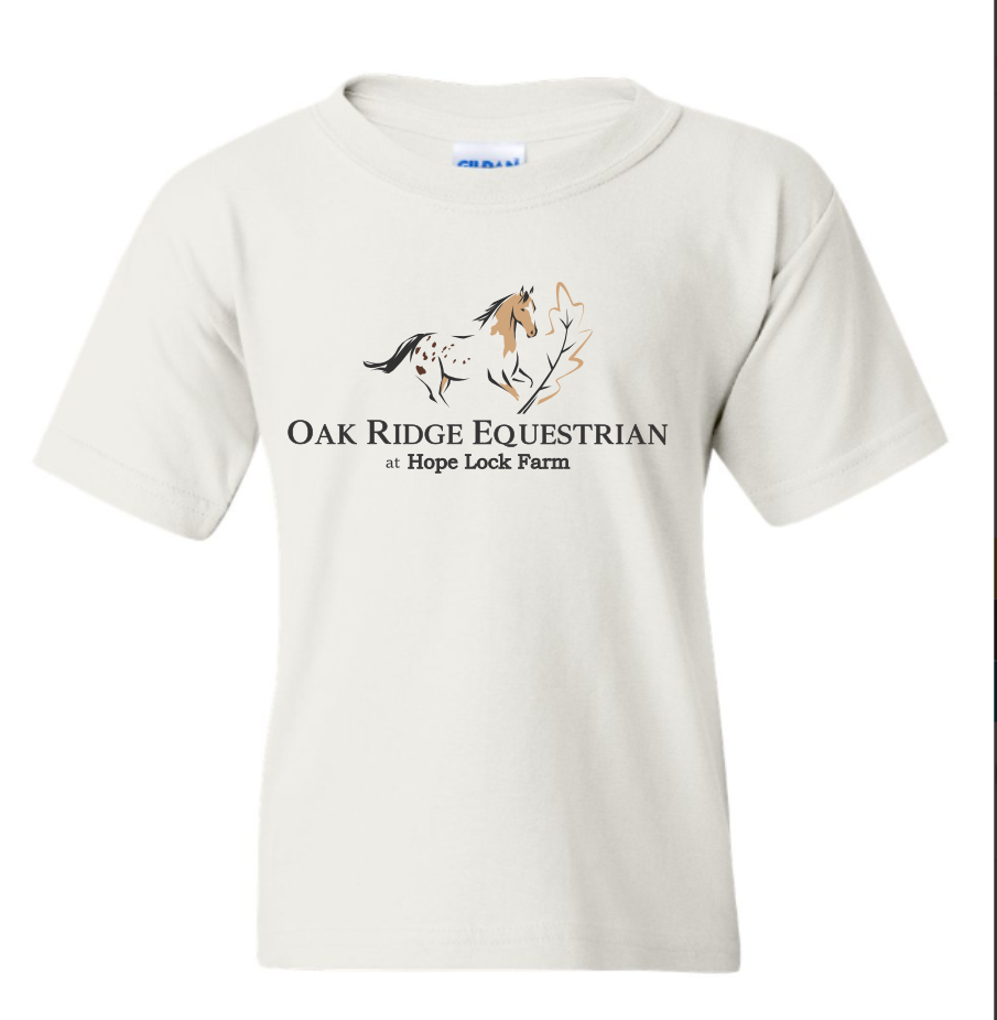 Oak Ridge Equestrian at Hope Lock Farm Printed YOUTH Tee