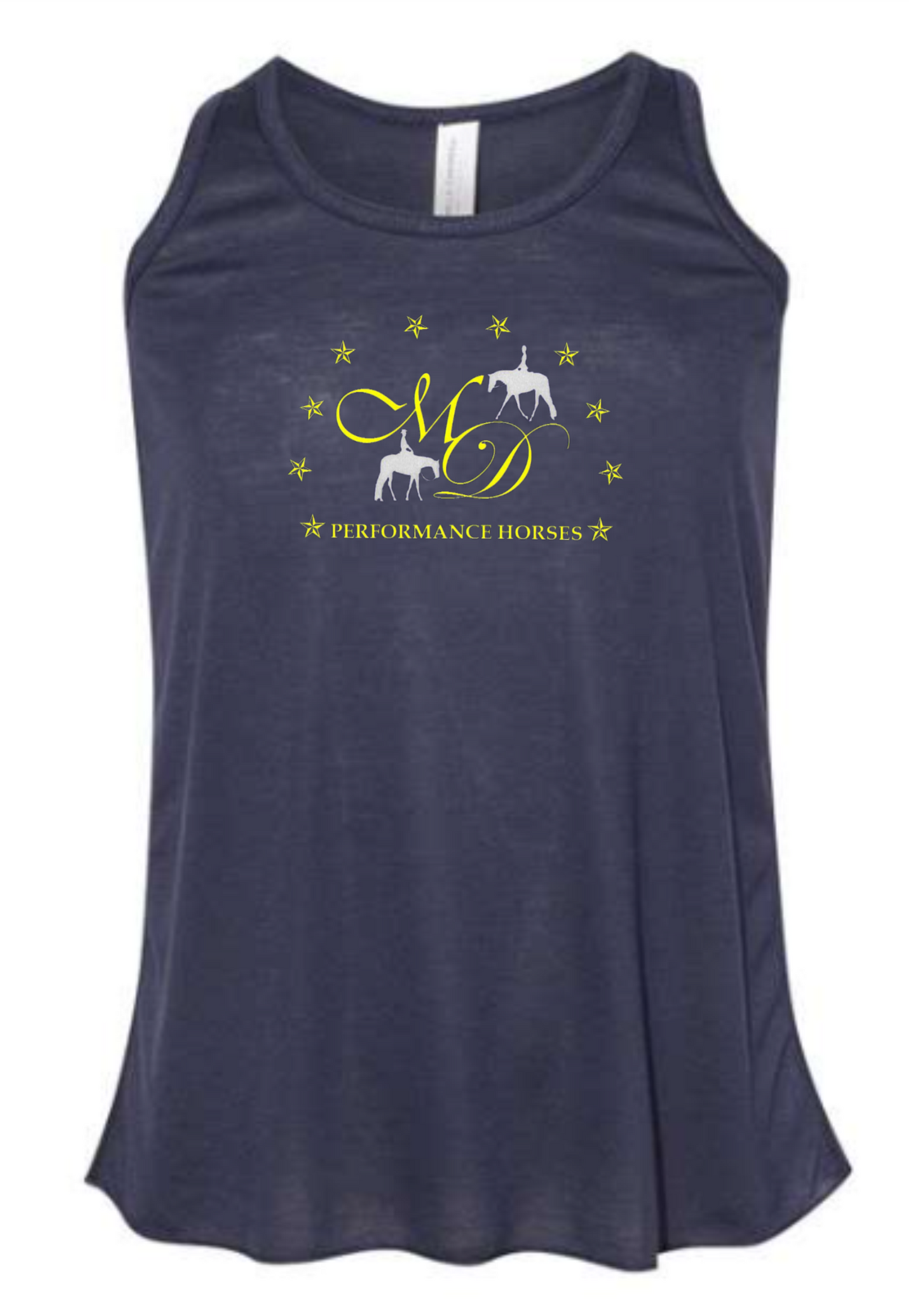MD Performance Horses Youth Flowy Tank