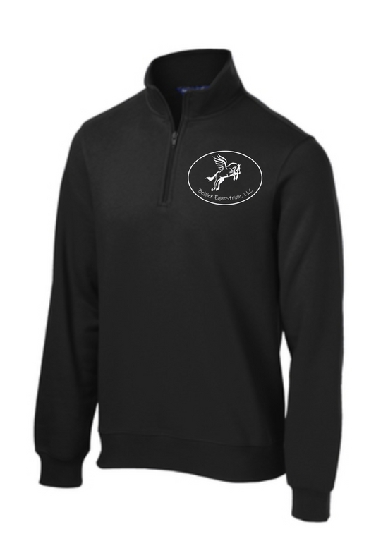 Behler Equestrian, LLC Cadet Collar Quarter Zip Sweatshirt