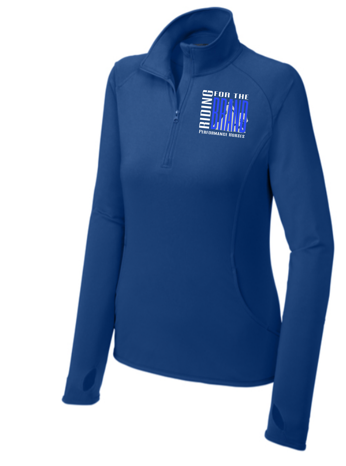 Riding for the Brand Women's Sport-Wick Stretch 1/4 Zip Pullover