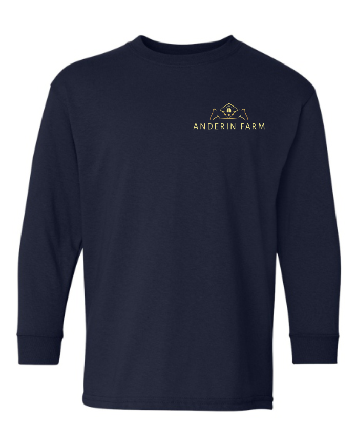 Unisex Long Sleeve Youth Printed Tee