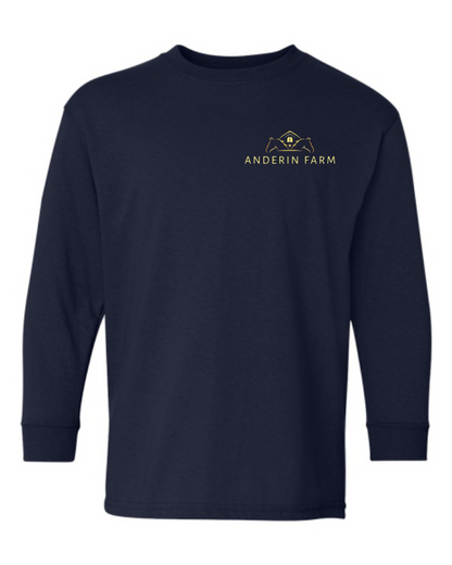 Unisex Long Sleeve Youth Printed Tee