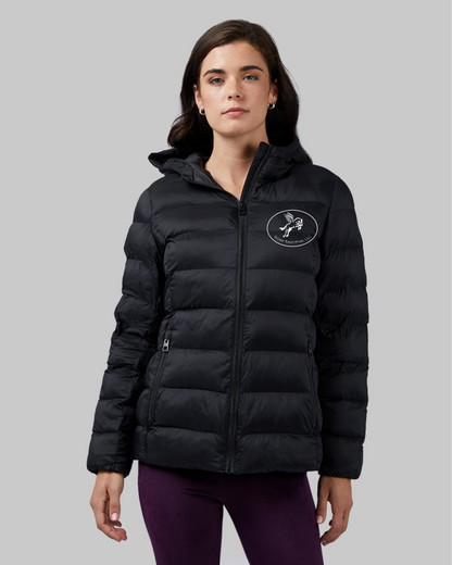 Behler Equestrian, LLC Women's Lightweight Poly-Fill Packable Hooded Jacket