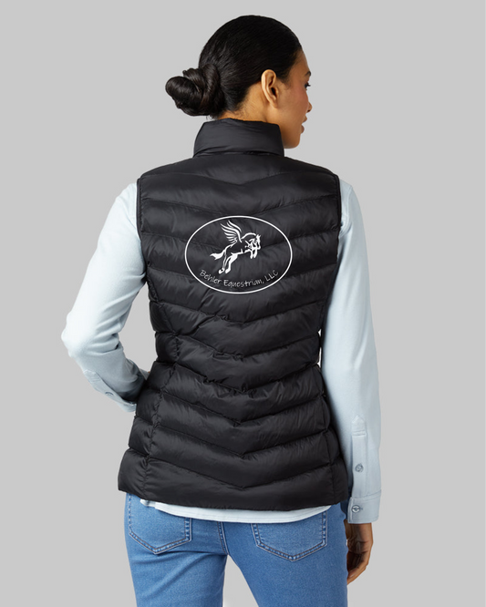 Behler Equestrian, LLC Ladies Embroidered Puff Vest