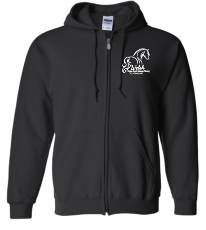 Welsh's Equine Sports Massage Zip Up Hoodie