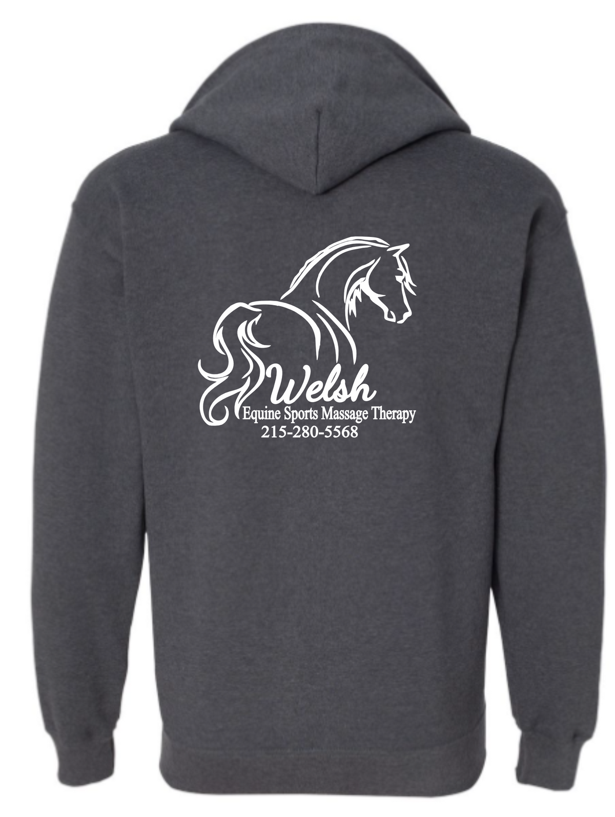 Welsh's Equine Sports Massage Zip Up Hoodie