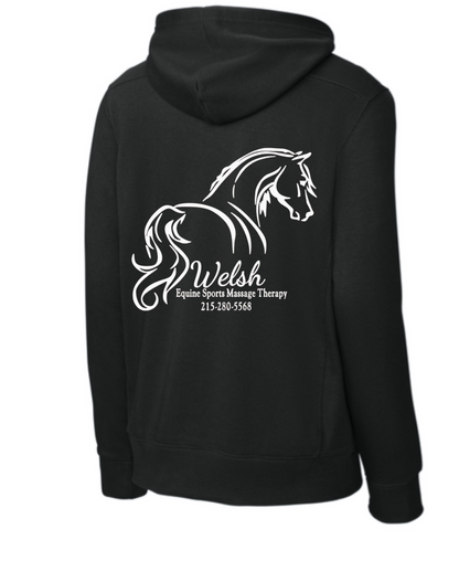 Welsh's Equine Sports Massage Unisex Embroidered Hoodie