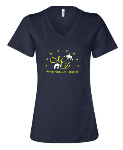 MD Performance Horses Women's Printed Cotton Tee