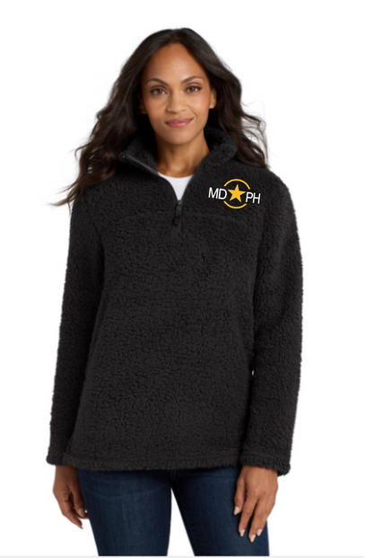 MD Performance Horses Women's Cozy 1/4-Zip Fleece