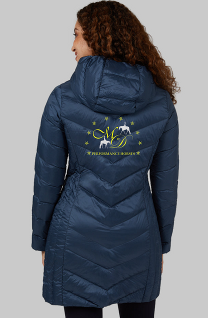 Women's Ultra-Light Down Packable 3/4 Jacket