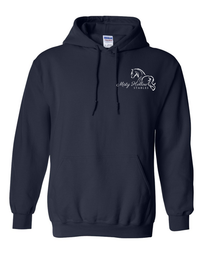 Misty Hollow Stables Embroidered Hoodie