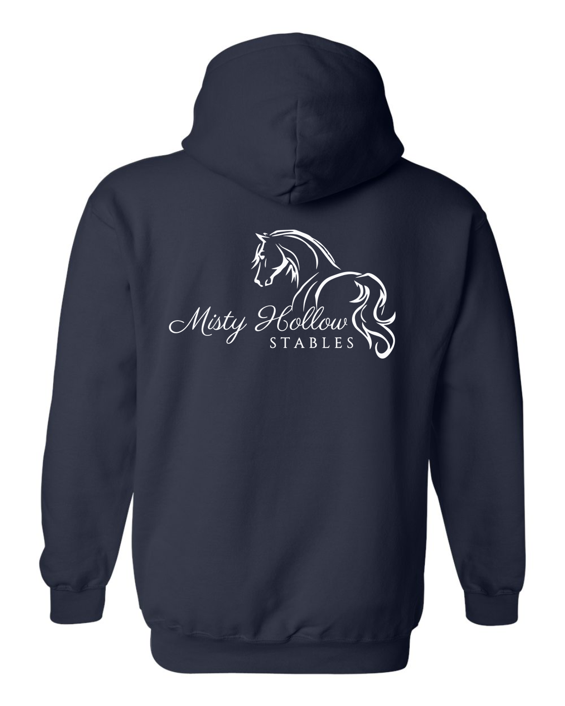 Misty Hollow Stables Embroidered Hoodie
