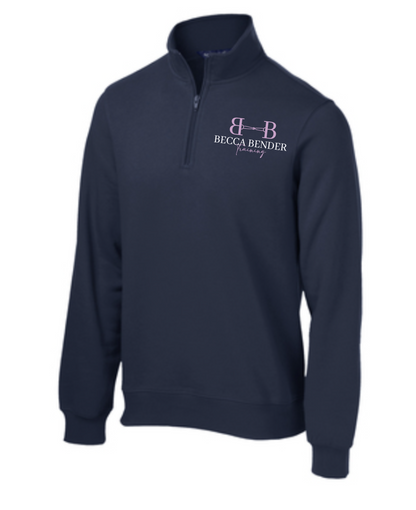 Becca Bender Training Cadet Collar Quarter Zip Sweatshirt