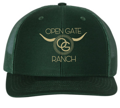 Richardson Trucker Cap Embroidered Center Logo