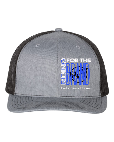 Riding for the Brand Richardson off center logo