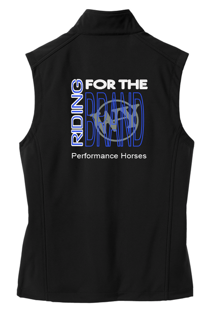 Riding for the Brand Ladies Softshell Vest