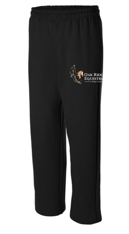 Oak Ridge Equestrian at Hope Lock Farm Open Bottom Sweatpants