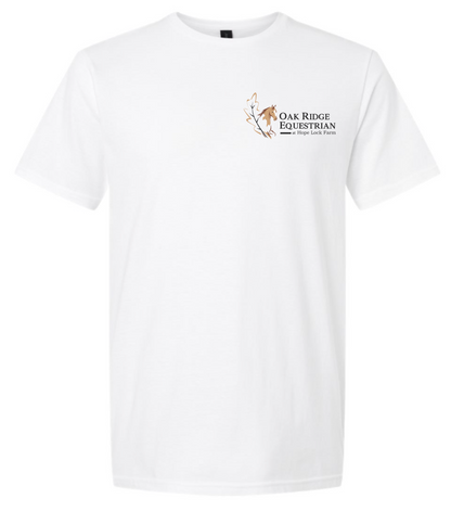 Oak Ridge Equestrian at Hope Lock Farm Unisex Printed Tee