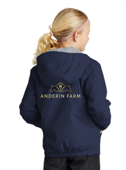 Anderin Farm Embroidered YOUTH Insulated Jacket