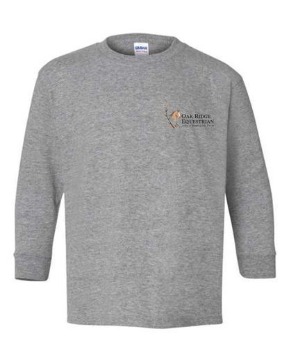 Oak Ridge Equestrian at Hope Lock Farm Unisex Long Sleeve YOUTH Printed Tee