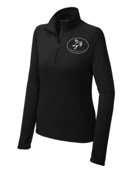 Behler Equestrian, LLC Women's Sport-Wick Stretch 1/4 Zip Pullover