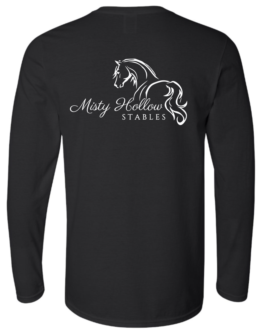 Misty Hollow Stables Unisex Printed Long Sleeve Tee