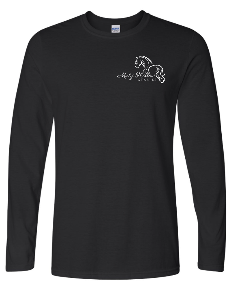 Misty Hollow Stables Unisex Printed Long Sleeve Tee