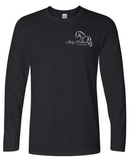 Misty Hollow Stables Unisex Printed Long Sleeve Tee