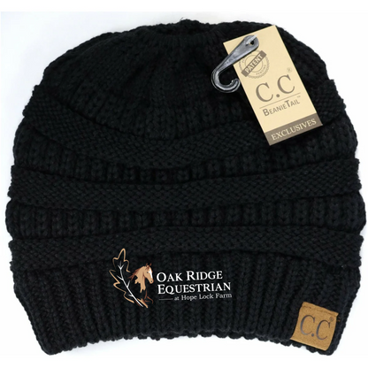 Oak Ridge Equestrian at Hope Lock Farm Ponytail C.C. Beanie