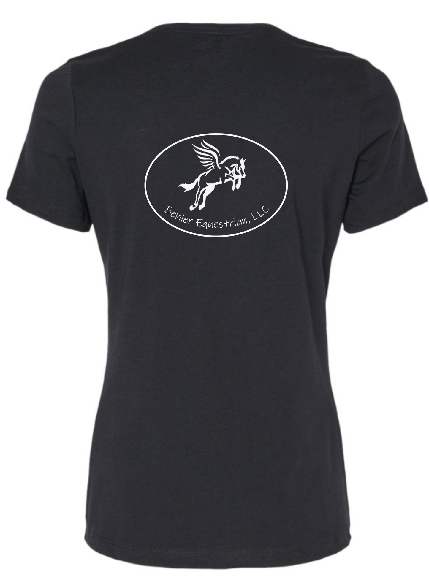Behler Equestrian, LLC Printed V Neck Tee
