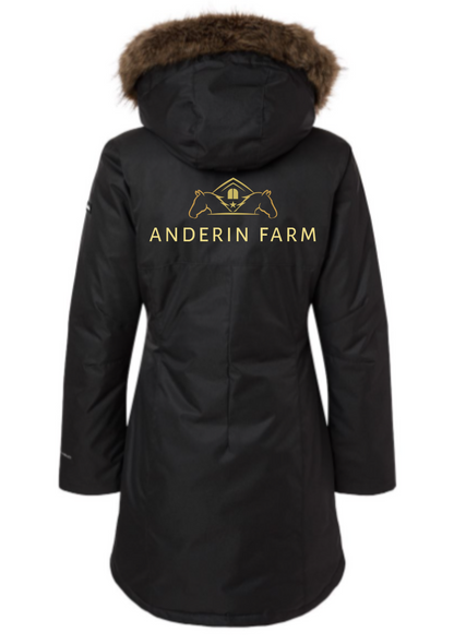Anderin Farm Columbia Women's Suttle Mountian Long Insulated Jacket