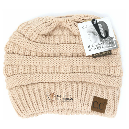 Oak Ridge Equestrian at Hope Lock Farm Ponytail C.C. Beanie