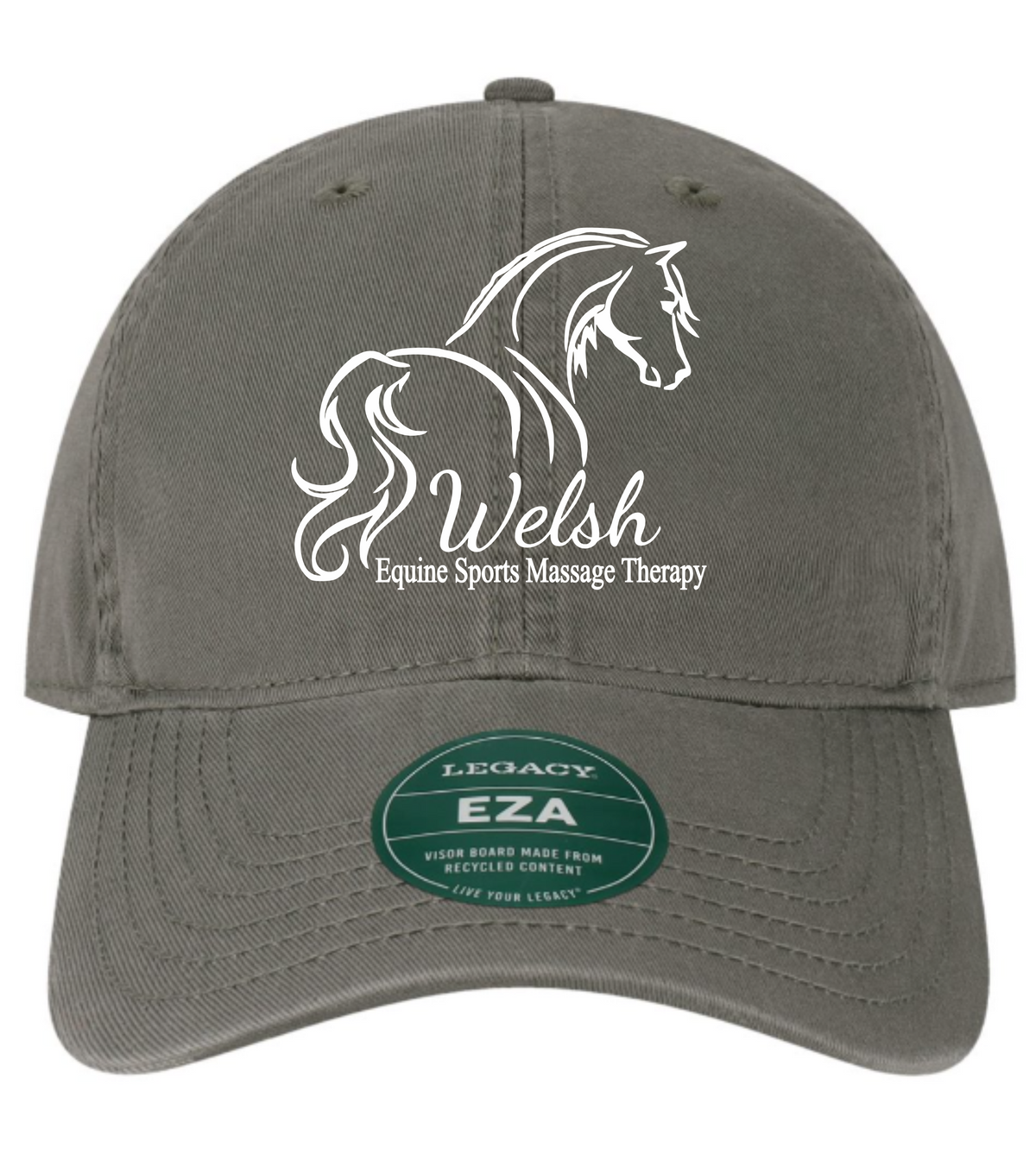 Welsh's Equine Massage Therapy Embroidered Relaxed Twill Dad Hat