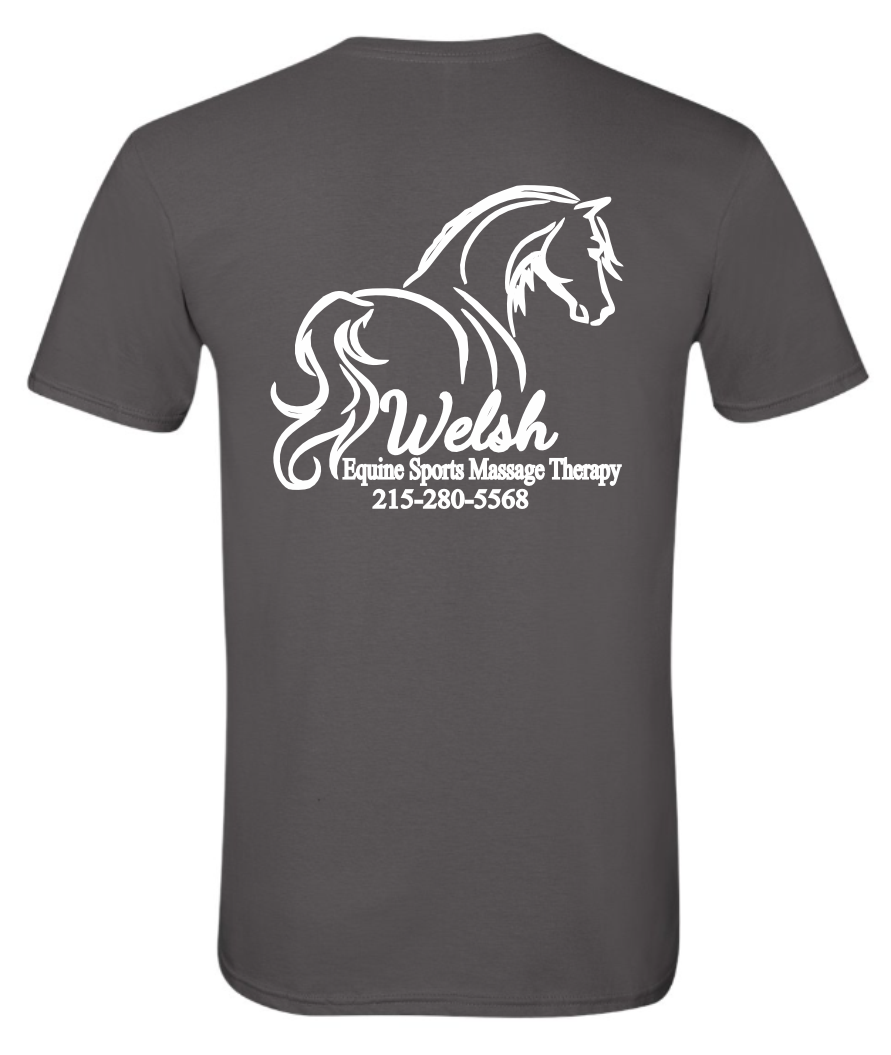 Welsh's Equine Sports Massage Unisex Printed Tee