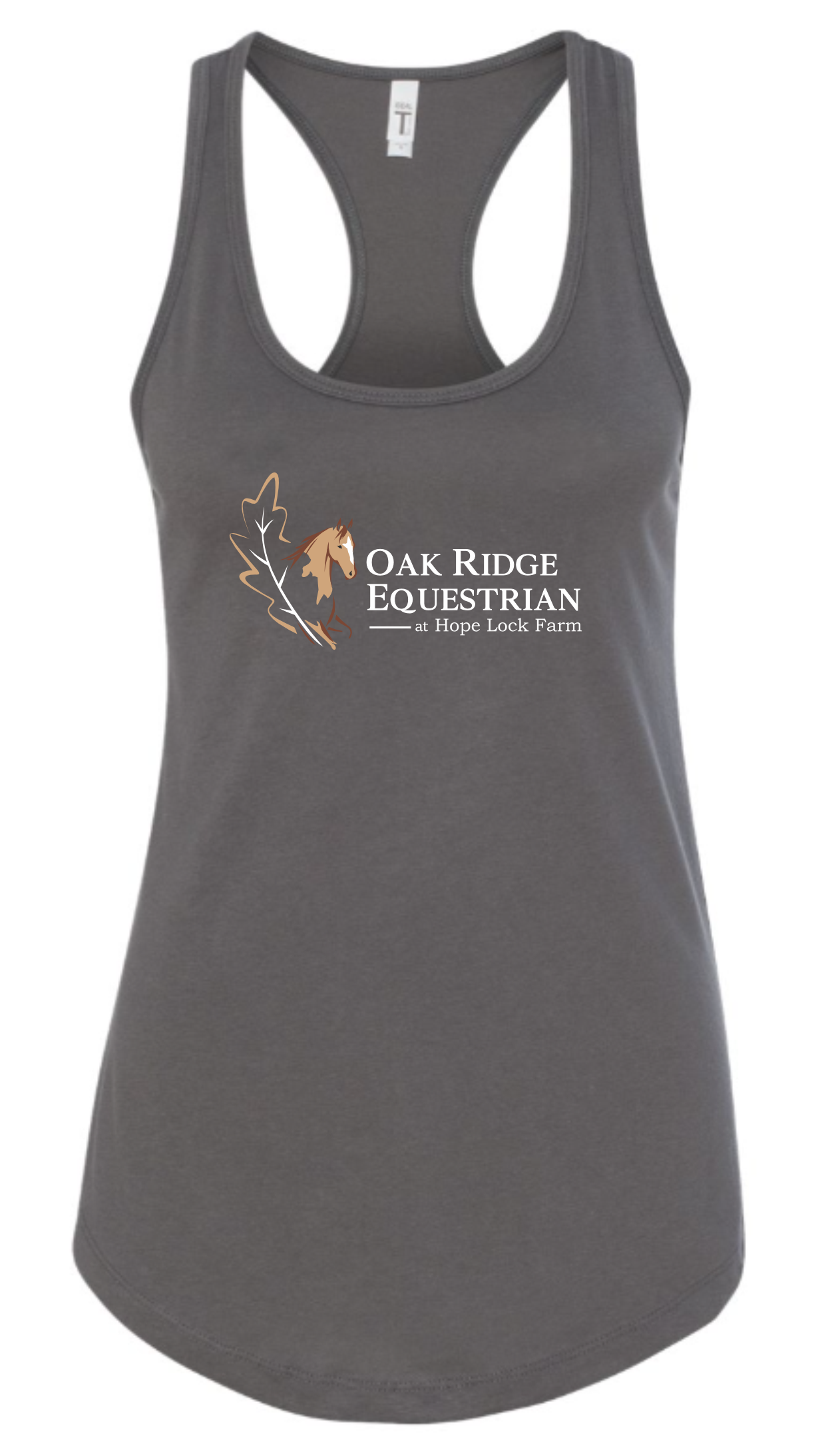 Oak Ridge Equestrian at Hope Lock Farm Ladies Racerback Tank