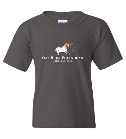 Oak Ridge Equestrian at Hope Lock Farm Printed YOUTH Tee