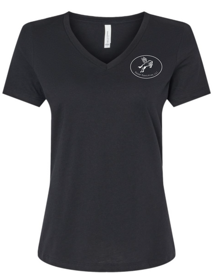 Behler Equestrian, LLC Printed V Neck Tee