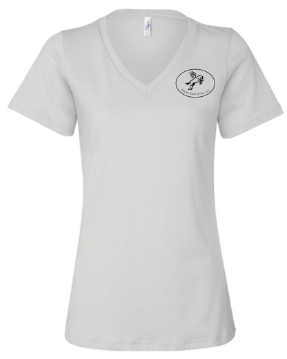 Behler Equestrian, LLC Printed V Neck Tee