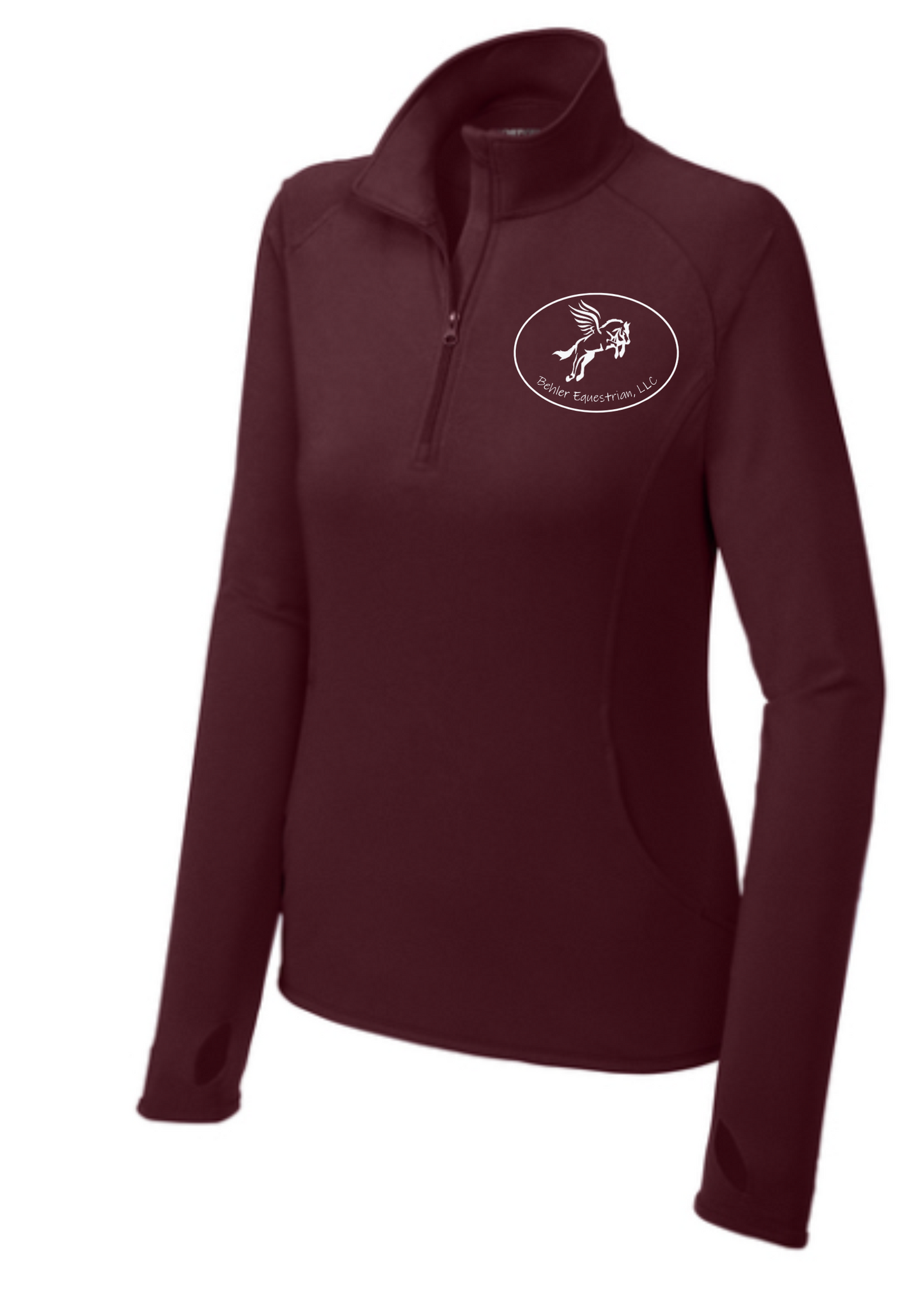 Behler Equestrian, LLC Women's Sport-Wick Stretch 1/4 Zip Pullover