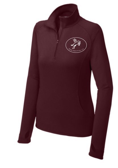 Behler Equestrian, LLC Women's Sport-Wick Stretch 1/4 Zip Pullover