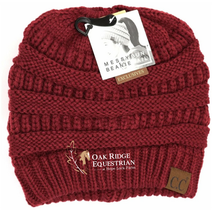 Oak Ridge Equestrian at Hope Lock Farm Ponytail C.C. Beanie