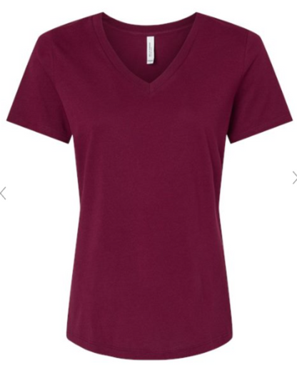 Behler Equestrian, LLC Printed V Neck Tee