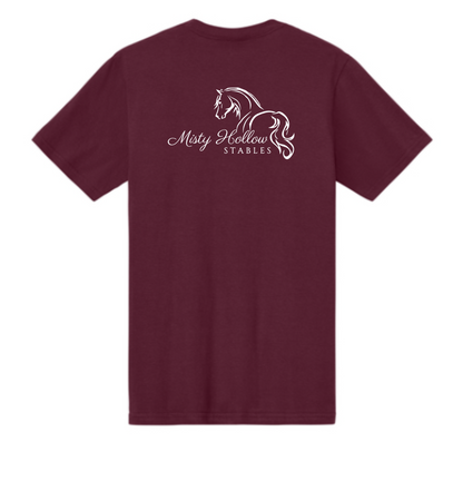 Misty Hollow Stables Unisex Printed Tee