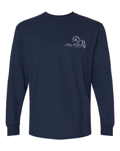 Misty Hollow Stables Unisex Printed Long Sleeve Tee