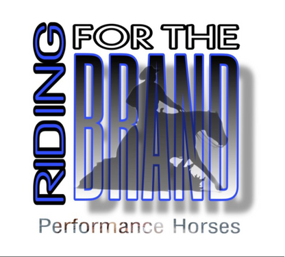 Riding for the Brand Richardson off center logo