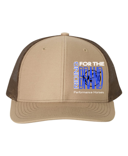 Riding for the Brand Richardson off center logo