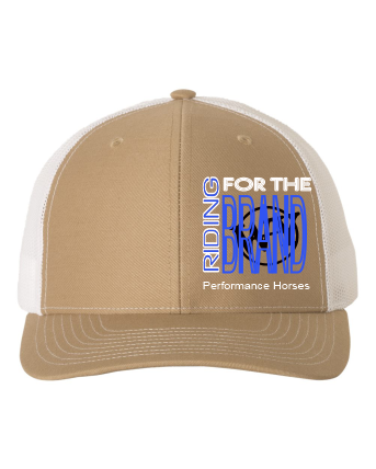 Riding for the Brand Richardson off center logo