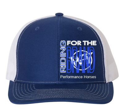 Riding for the Brand Richardson off center logo