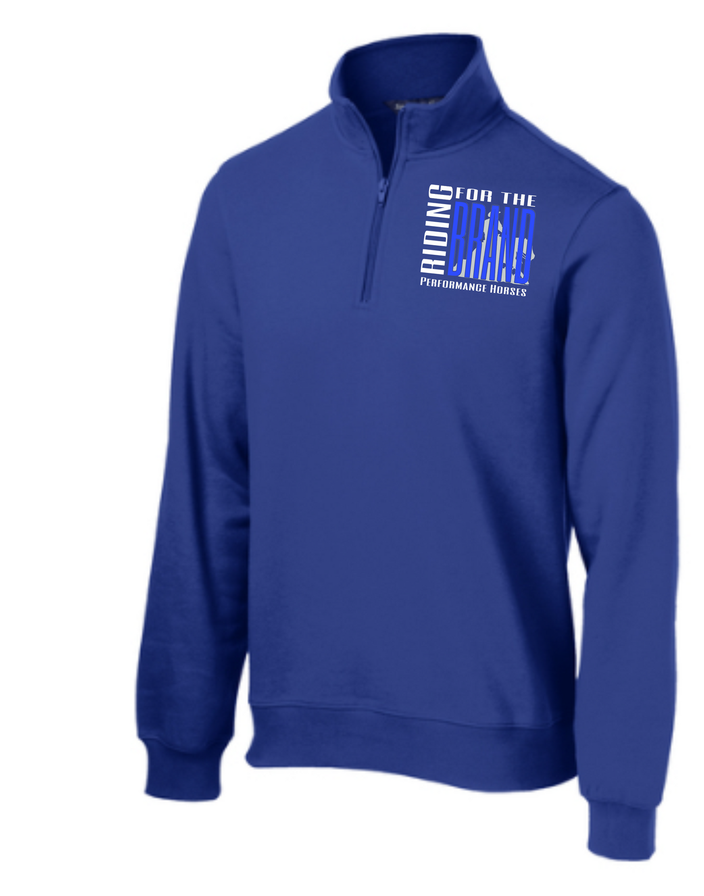 Riding for the Brand Cadet Collar Quarter Zip Sweatshirt