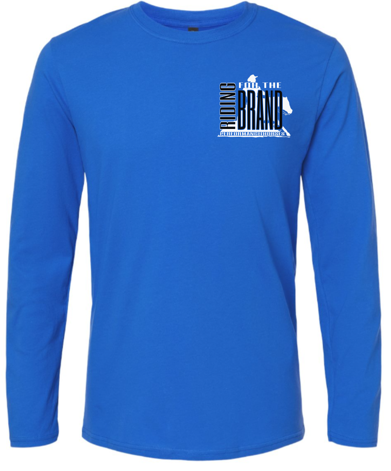 Riding for the Brand Unisex Printed Long Sleeve Tee